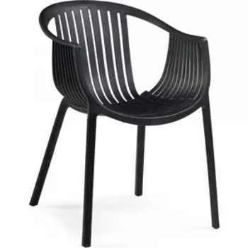 Пластиковый стул Woodville Боркас черный (578411)