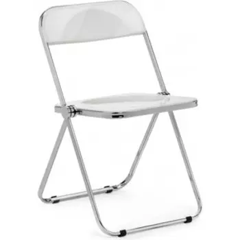 Пластиковый стул Woodville Fold складной white (15749)