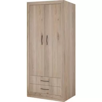 Платяной шкаф МЭРДЭС Пл-95/60 НН нельсон/нельсон