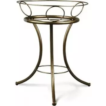 Подцветочница Sheffilton Песочные часы бронзовый/черный