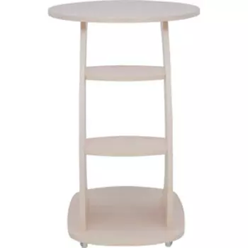 Подкатной столик Leset Стелс молочный дуб