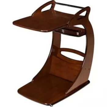 Подкатной столик Мебелик Фаворит орех