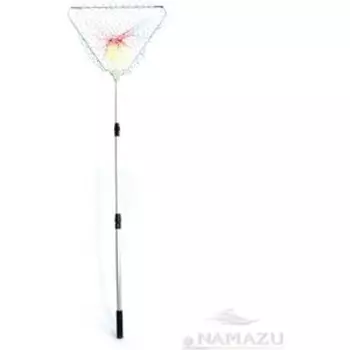 Подсачек складной Namazu L- 150 см, треугольный обод 60 см, леска