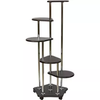 Подставка для цветов Мебелик Пятерочка венге