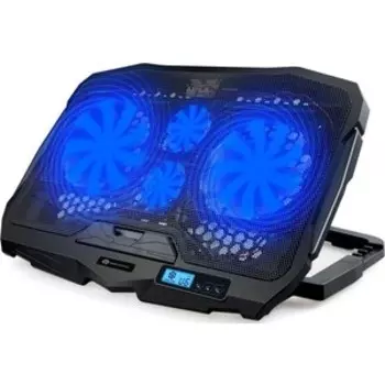 Подставка для ноутбука Digma D-NCP170-4 17'' 390x280x28 мм 2xUSB 4x 70/125мм FAN 750г черный