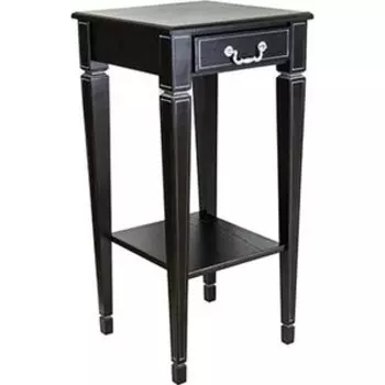 Подставка Мебелик Васко В 46Н венге/серебро