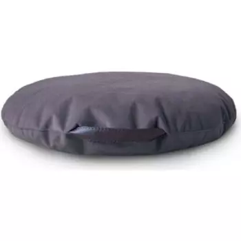 Подушка на пол Mypuff Сидушка антрацит мебельная ткань si_472