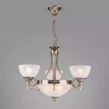 Подвесная люстра Eurosvet 60006/6 античная бронза