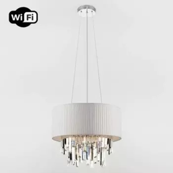 Подвесная люстра Eurosvet Amantea 10122/6 хром/прозрачный хрусталь Strotskis Smart