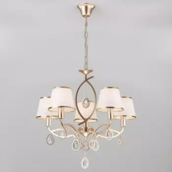 Подвесная люстра Eurosvet Salita 60091/5 перламутровое золото