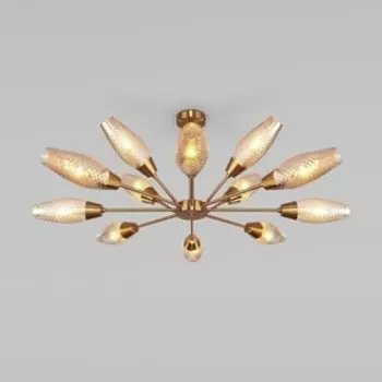 Подвесная люстра Eurosvet Thalia 60140/12 золото