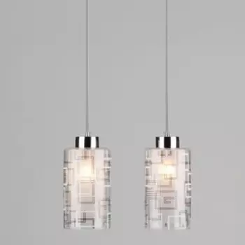 Подвесной светильник Eurosvet 50002/2 хром