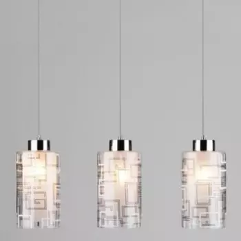 Подвесной светильник Eurosvet 50002/3 хром