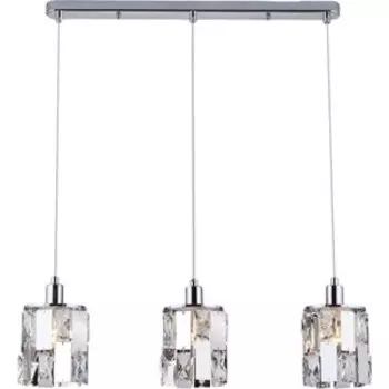 Подвесной светильник Eurosvet Scoppio 50101/3 хром