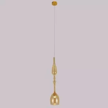 Подвесной светодиодный светильник Crystal Lux Lux SP1 C Amber