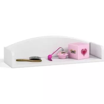 Полка ОЛМЕКО Афина АФ-12 белое дерево