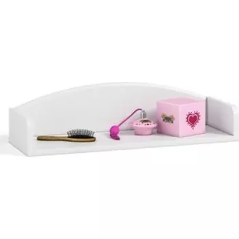 Полка ОЛМЕКО Монако МН-12 белое дерево