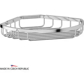 Полка-решетка FBS Ryna угловая 26 см, хром (RYN 025)