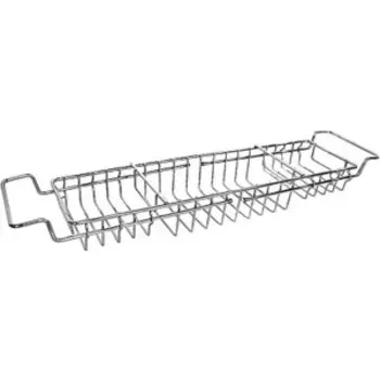Полка-решетка Milardo между бортов ванны, нержавеющая сталь (102W000M44)