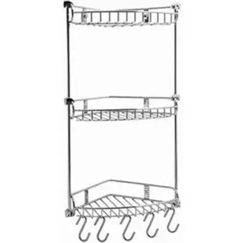 Полка-решетка Wasserkraft тройная, хром (K-1233)