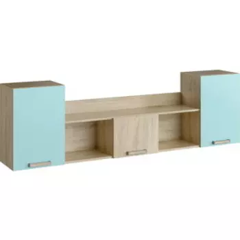 Полка Сильва НМ 011.39-02 акварель дуб сонома/кенди