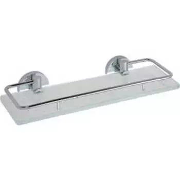 Полка стеклянная Bemeta с рельсами 600 мм (104102212)