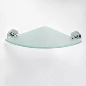 Полка стеклянная Bemeta угловая 250x250 мм (104102012)