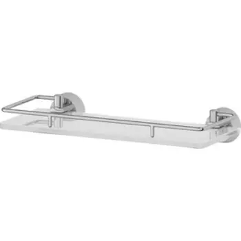 Полка стеклянная FBS Vizovice 30 см, хром (VIZ 013)