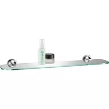Полка стеклянная Milardo Magellan матовое стекло/хром 50x10 см (MAGSMG0M44)