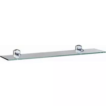 Полка стеклянная Wasserkraft Oder хром (K-3024)