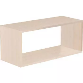 Полка Вентал Арт Кубик-2 беленый дуб