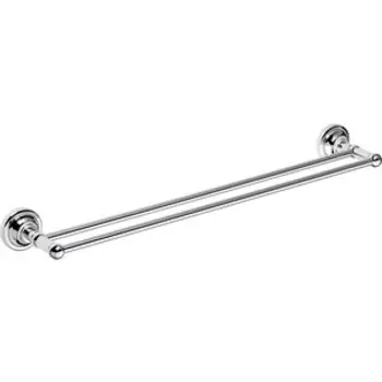 Полотенцедержатель Bemeta Retro двойной, хром (144304052)