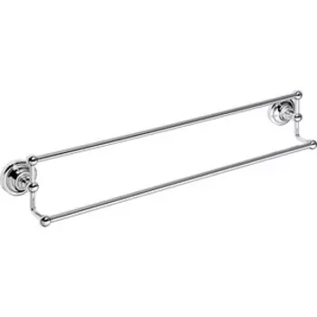 Полотенцедержатель Bemeta Retro двойной, хром (144304232)