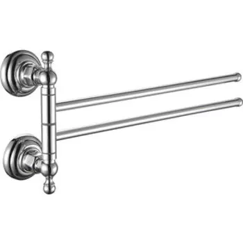 Полотенцедержатель Elghansa Praktic двойной, 40 см, хром (PRK-725)