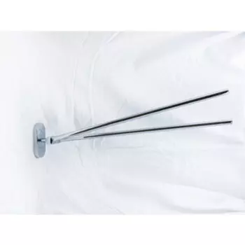 Полотенцедержатель Metaform Louise двойной, поворотный, хром (110376100)