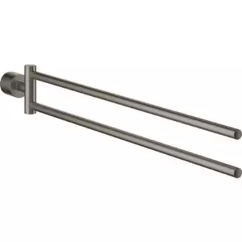 Полотенцедержатель поворотный Grohe Atrio Classic двойной, графит (40308AL3)