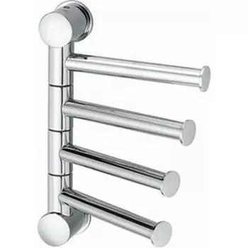 Полотенцедержатель Wasserkraft четверной, хром (K-1054)