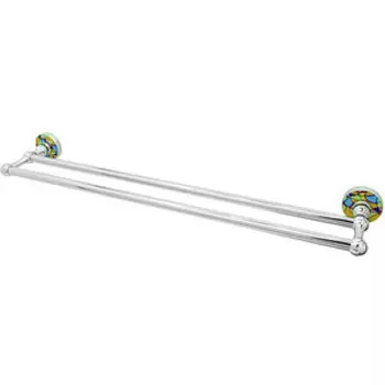 Полотенцедержатель Wasserkraft Diemel двойной, хром (K-2240)