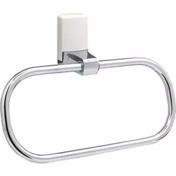 Полотенцедержатель Wasserkraft Leine белый/хром (K-5060WHITE)