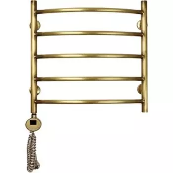 Полотенцесушитель электрический Domoterm Калипсо П5 500х500 АБР EL слева