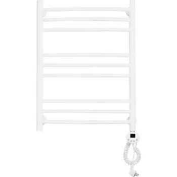 Полотенцесушитель электрический Domoterm Калипсо П9 ТЭН справа, белый (Калипсо П9 500х700 БЕЛ ER)
