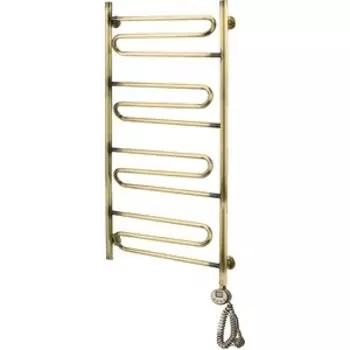 Полотенцесушитель электрический Domoterm Офелия П12 500х950 АБР ER справа, античная бронза