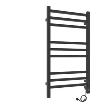 Полотенцесушитель электрический Laris Астор ЧКЧ9 350х700 черный матовый, правый (73207865)