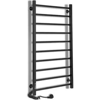 Полотенцесушитель электрический Laris Феличия ЧКЧ10 500х900 черный матовый, левый (73207666)