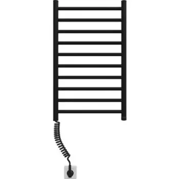 Полотенцесушитель электрический Laris Феличия ЧКЧ 40х70 черный матовый (73207594)