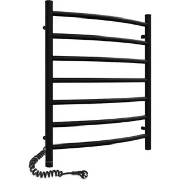 Полотенцесушитель электрический Laris Классик ЧКЧ 50х60 черный матовый (73207598)