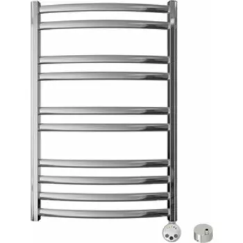 Полотенцесушитель электрический Lemark Atlantiss П10 500x800 скрытое подключение, хром (LM32810RE, LM0101C)