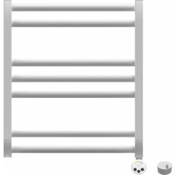 Полотенцесушитель электрический Lemark Melange П7 500x600 скрытое подключение, белый (LM49607EW, LM0101W)