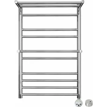 Полотенцесушитель электрический Lemark Pramen П10 500x800 скрытое подключение, хром (LM33810E, LM0101C)