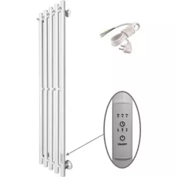 Полотенцесушитель электрический Маргроид Inaro 27x120 правый, белый матовый (Inaro-12024-1049-9016R)